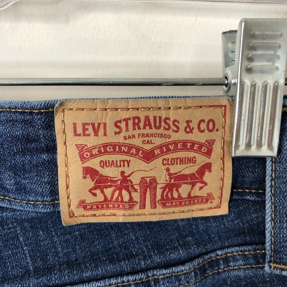 Levi's Women's 721 High Rise Skinny Ankle Jeans Size 25 - Picture 6 of 10